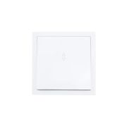 Выключатель проходной 1-кл. СП ZIMA IP20 10А безвинт. зажим бел. LEZARD 704-0288-105QC