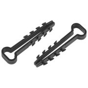 Дюбель-хомут 6-14мм для плоского кабеля NO-225-210 черн. (уп.50шт) Эра Б0066286