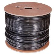 Кабель витая пара F/UTP кат.5e 4х2х24AWG solid PE OUTDOOR черн. (м) Rexant 01-0146