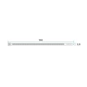 Хомут кабельный 2.5х150 нейл. бел. (уп.100шт) Rexant 07-0150