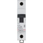Выключатель автоматический модульный 1п C 25А 4.5кА RX3 ИЭК Leg 419666