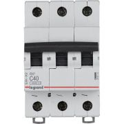 Выключатель автоматический модульный 3п C 40А 4.5кА RX3 ИЭК Leg 419712